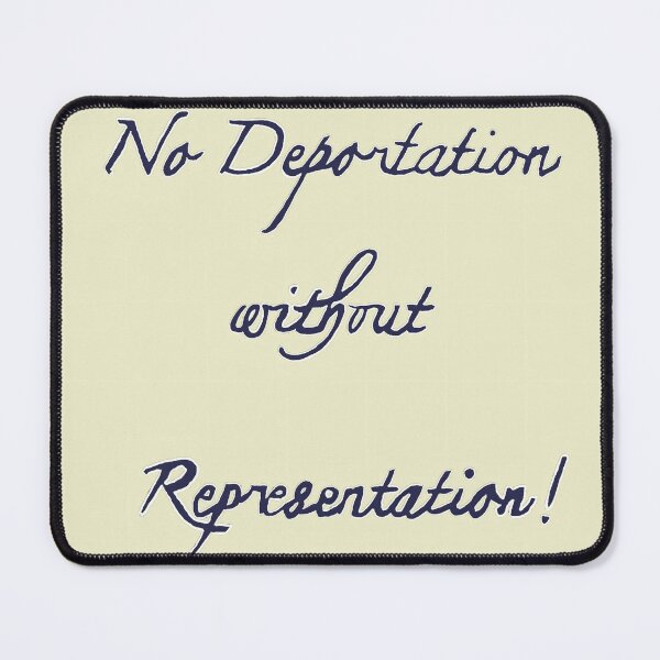 Item preview, No Deportation! designed and sold by Anne's Drawing and Design.