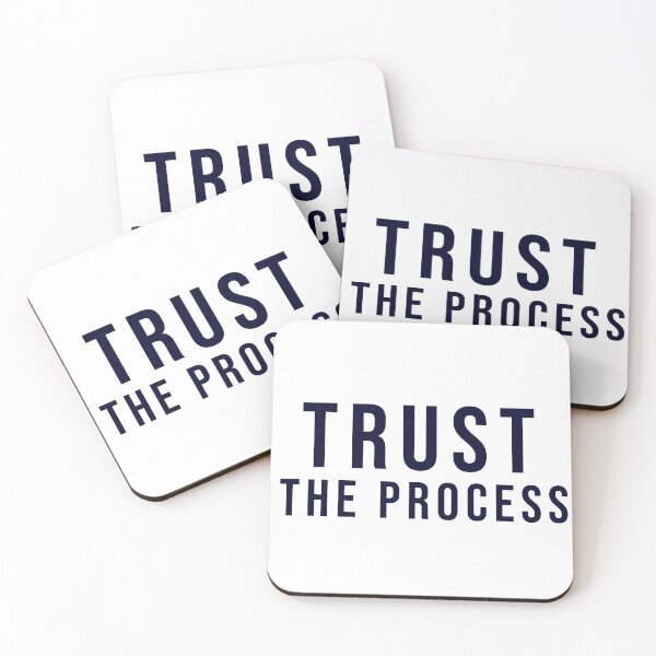Item preview, Trust the Process – Growth Mindset Quote designed and sold by niteshRart.