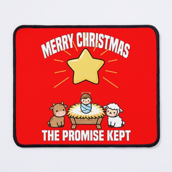 Item preview, MERRY CHRISTMAS - THE PROMISE KEPT designed and sold by KEF Custom.