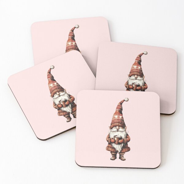Item preview, Cozy Christmas Holiday Gnome Nordic Winter Art by Anne Brooke Art designed and sold by Anne Brooke Art.