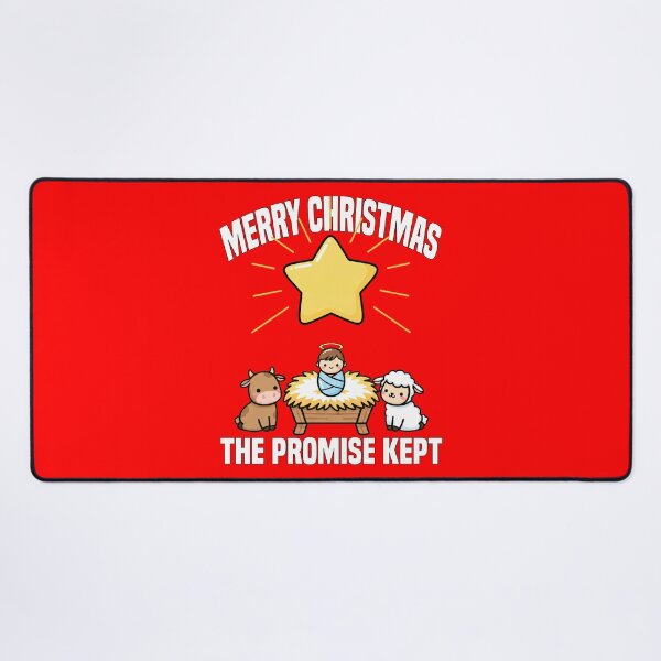 Item preview, MERRY CHRISTMAS - THE PROMISE KEPT designed and sold by KEF Custom.