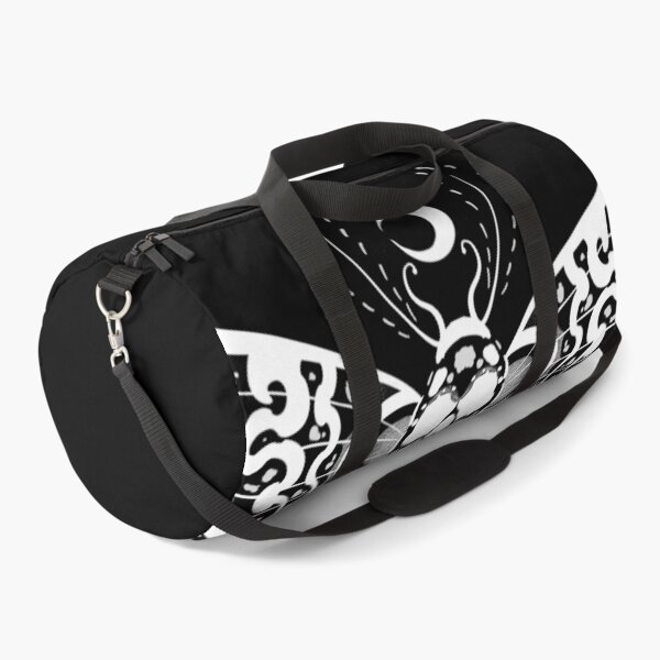 Item preview, Moth blackwork dark tribal white color designed and sold by 7Delamancha.