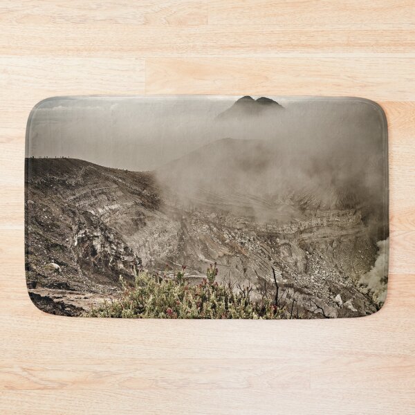 Item preview, Volcanic mists and a mineral crater in the early morning designed and sold by franck380.