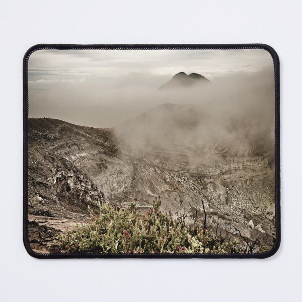 Item preview, Volcanic mists and a mineral crater in the early morning designed and sold by franck380.