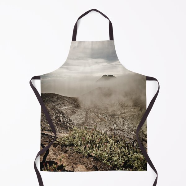 Item preview, Volcanic mists and a mineral crater in the early morning designed and sold by franck380.