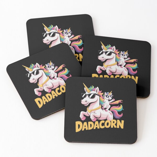 Item preview, Dadacorn Unicorn Dad and Kid - Best Father's Day Funny designed and sold by DrewLeuschke.