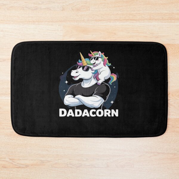 Item preview, Dadacorn - Unicorn Dad and Baby Christmas Papa Father's Day designed and sold by MinaReinger.