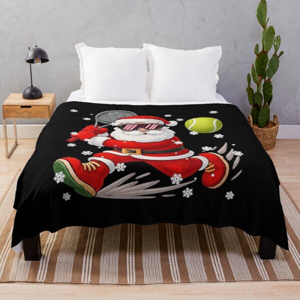 Item preview, Funny Santa Claus Playing Tennis T-Shirt designed and sold by TinaMDedrick.