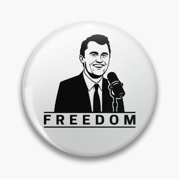 Item preview, FREEDOM CHARLIE KIRK designed and sold by TeeCodes.