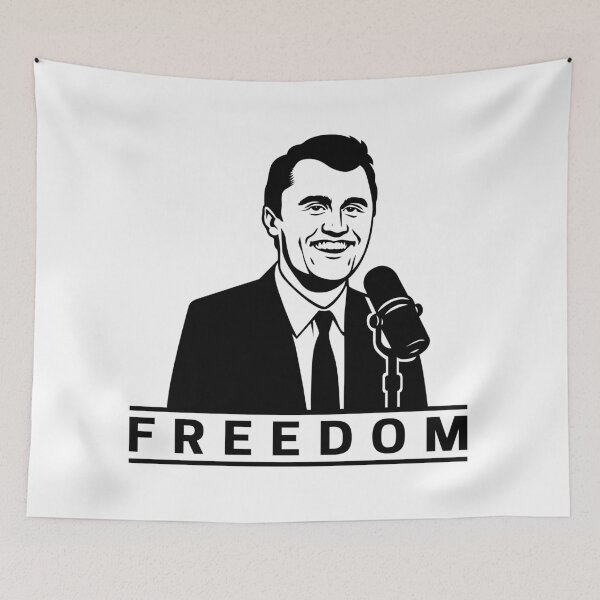 Item preview, FREEDOM CHARLIE KIRK designed and sold by TeeCodes.