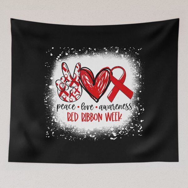 Item preview, 90s Red Wear We Support Month Quote In October Vintage designed and sold by AdelhenLang.