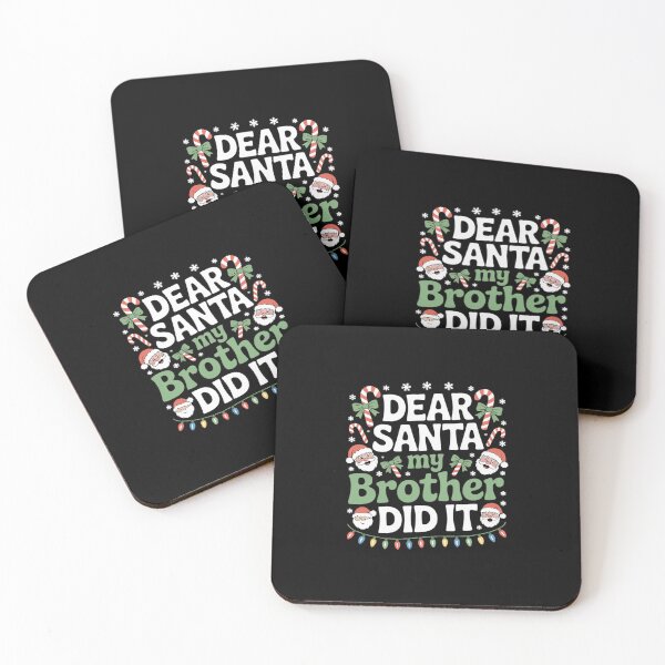 Item preview, Dear Santa My Brother Did It Christmas Boys Girls Kids7  designed and sold by Belkisallen.