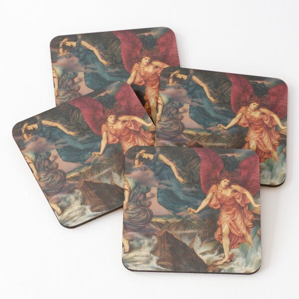 Item preview, The Storm Spirits - Evelyn de Morgan designed and sold by forgottenbeauty.
