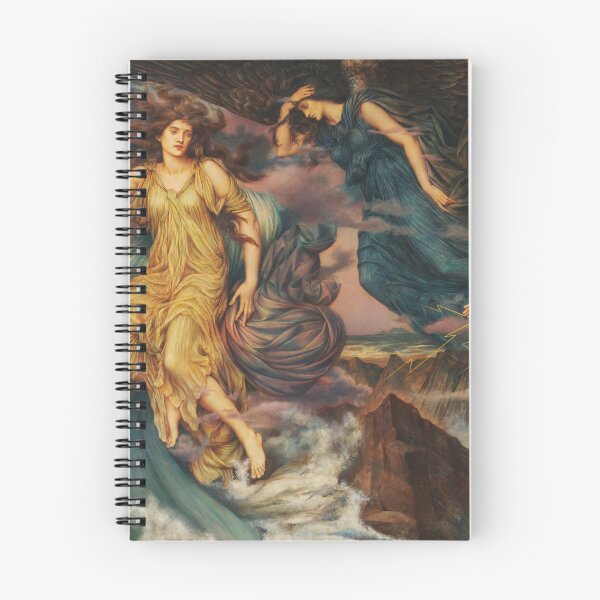 Item preview, The Storm Spirits - Evelyn de Morgan designed and sold by forgottenbeauty.