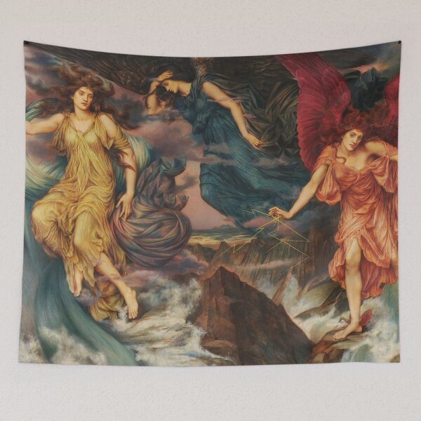 Item preview, The Storm Spirits - Evelyn de Morgan designed and sold by forgottenbeauty.