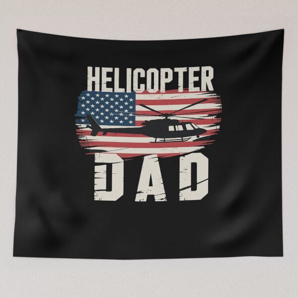 Item preview, Helicopter Dad Shirt USA Flag Helicopter Pilot Father's Day designed and sold by khorbiasieno.