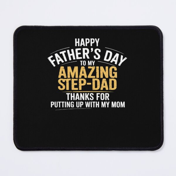 Item preview, Happy father's day step dad designed and sold by VasilisLamArt.