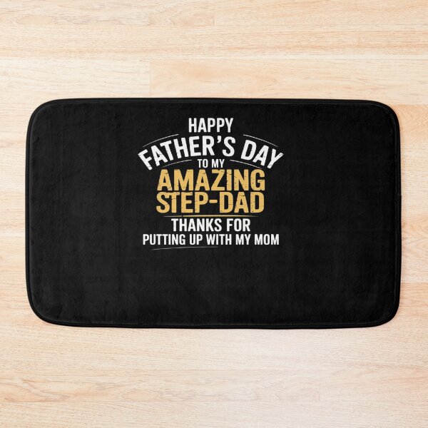 Item preview, Happy father's day step dad designed and sold by VasilisLamArt.