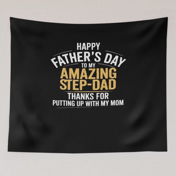 Item preview, Happy father's day step dad designed and sold by VasilisLamArt.