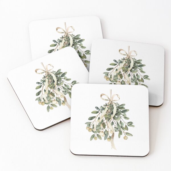 Item preview, Under the Mistletoe designed and sold by Honey Myrtle Studio.