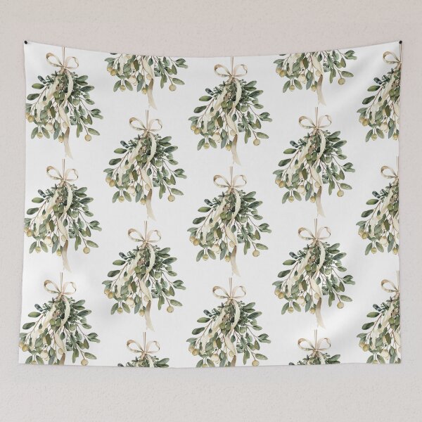 Item preview, Under the Mistletoe designed and sold by Honey Myrtle Studio.