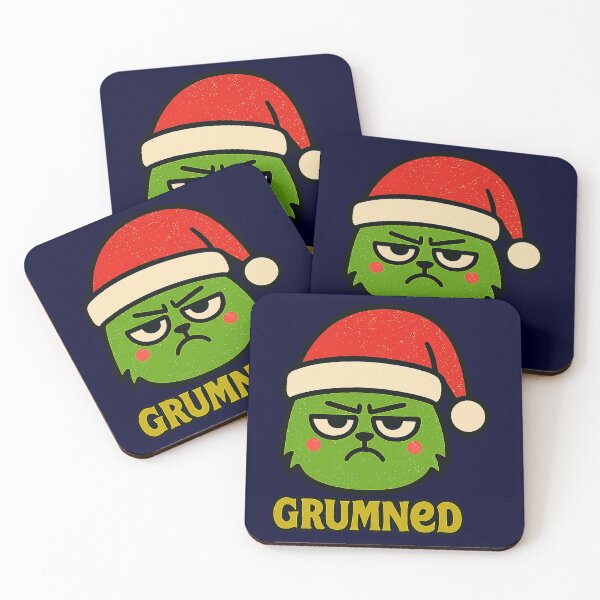Item preview, Grumned – Grumpy Holiday Mood Character Design designed and sold by SanPedroArt.