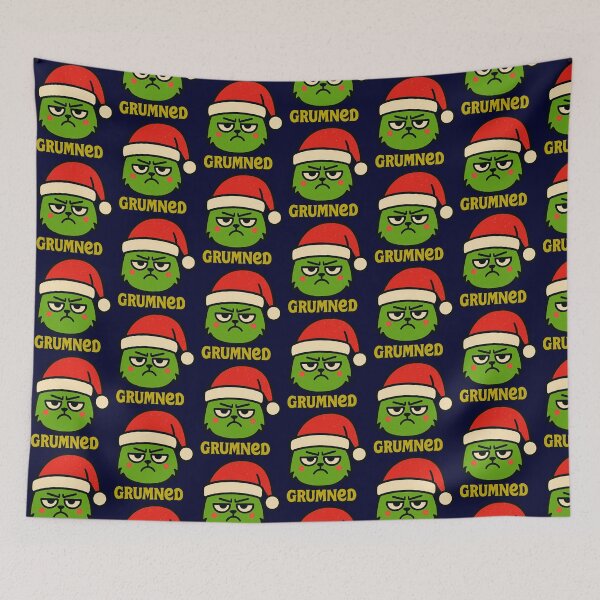 Item preview, Grumned – Grumpy Holiday Mood Character Design designed and sold by SanPedroArt.