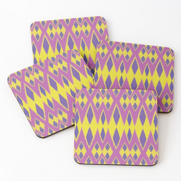 Item preview, Seamless Ikat Pattern concept diamond designed and sold by ChaReePat.