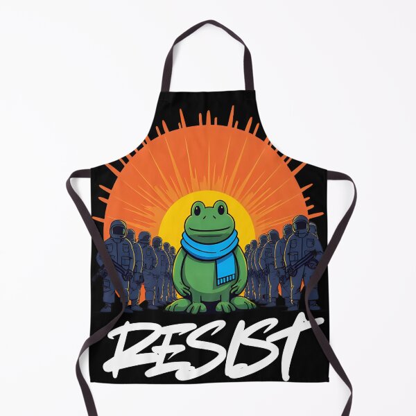 Item preview, Brave Frog Resist Protest classic tee designed and sold by nivadaofficiel2.