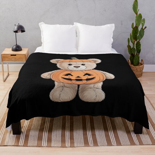 Item preview, Cool Pumpkin and Teddy Bear for Halloween designed and sold by August4Laughs25.