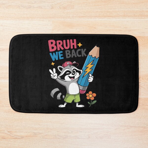Item preview, Cool Raccoon Graphic for School,Cartoon Animal with Pencil designed and sold by August4Laughs25.