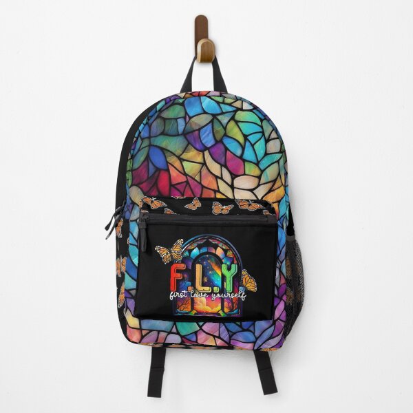 Item preview, FLY - First Love Yourself with Butterflies designed and sold by The Subbin' Sisters.