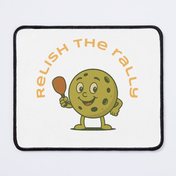 Item preview, Relish the rally - pickleball designed and sold by ADigProds.