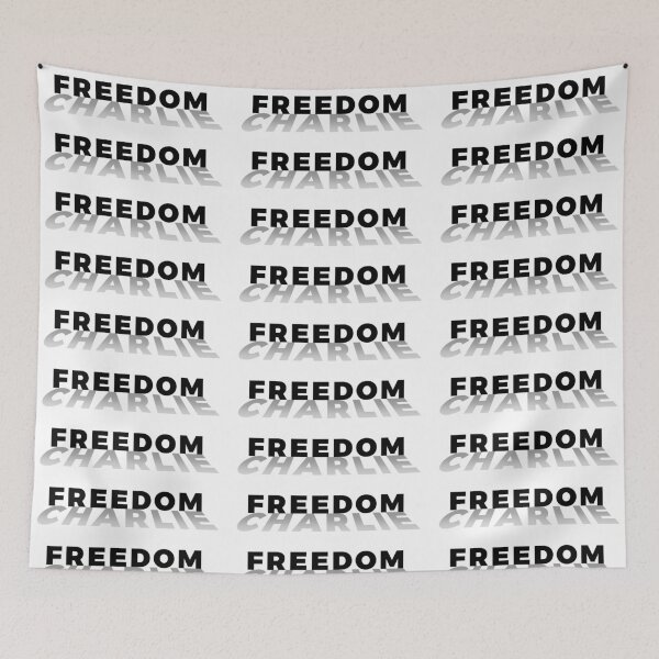 Item preview, Charlie Kirk: Freedom designed and sold by TeeCodes.