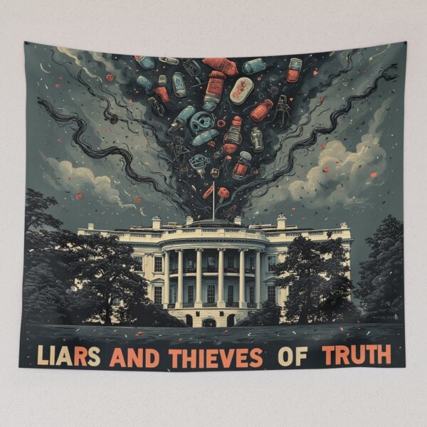 Item preview, The Great Corporate Takeover: Liars and Thieves of Truth designed and sold by Eden Underground Radio (Official Merch).