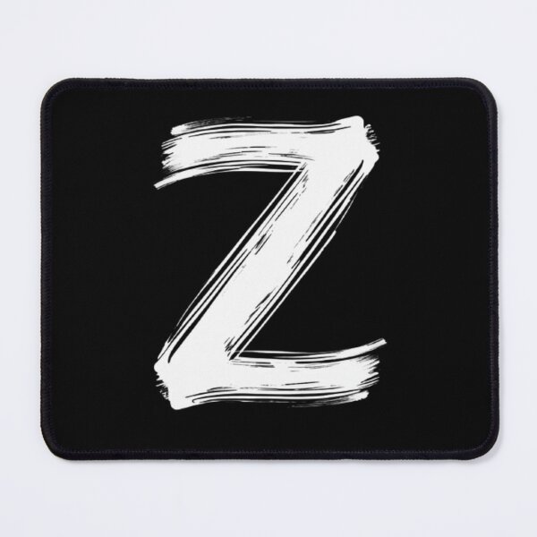 Item preview, Brush Stroke Letter Z – Minimalist Monogram Typography designed and sold by Lazy Planet.