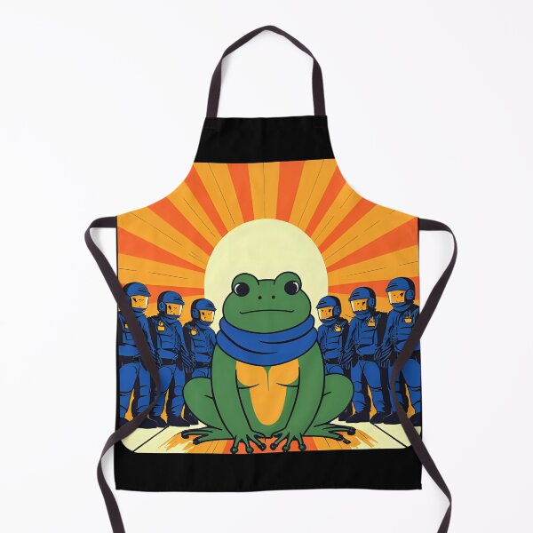 Item preview, Brave Frog Resist Protest classic tee designed and sold by nivadaofficiel2.