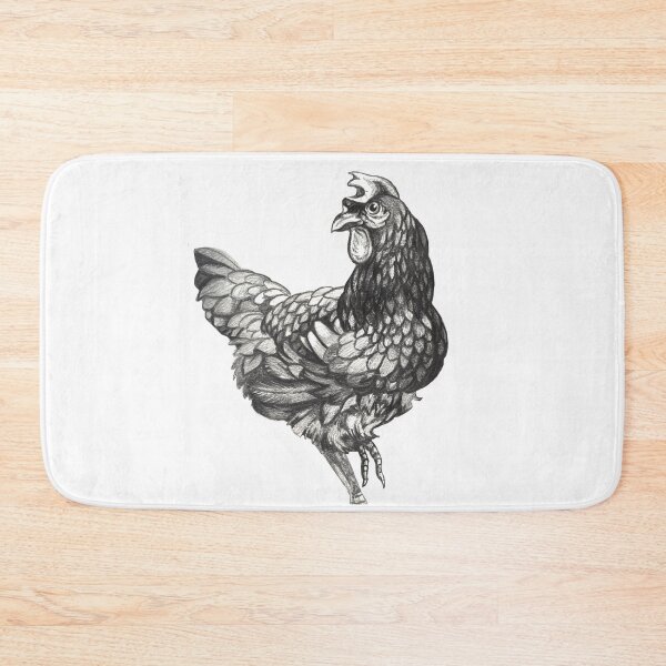 Item preview, Grayscale Chicken designed and sold by MeganMaryIll.