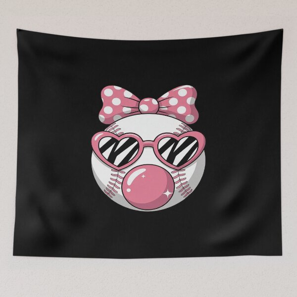 Item preview, Coquette Bow Baseball Ball Blowing Bubblegum Sunglasses designed and sold by Idarmotar.