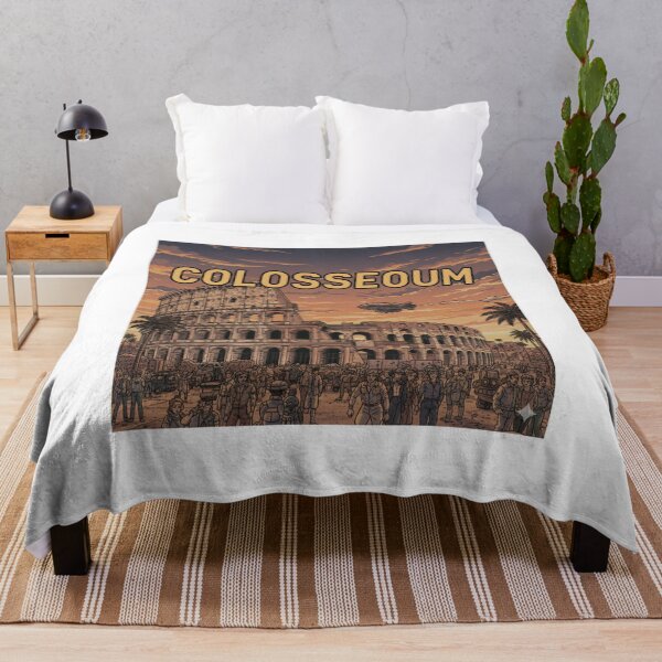 Item preview, Retro Anime Colosseum Travel T Shirt Design designed and sold by ANIMEX00.