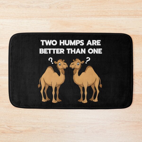 Item preview, Two Humps Are Better Than One | Funny Camel Pun Joke Design designed and sold by Sitred123.