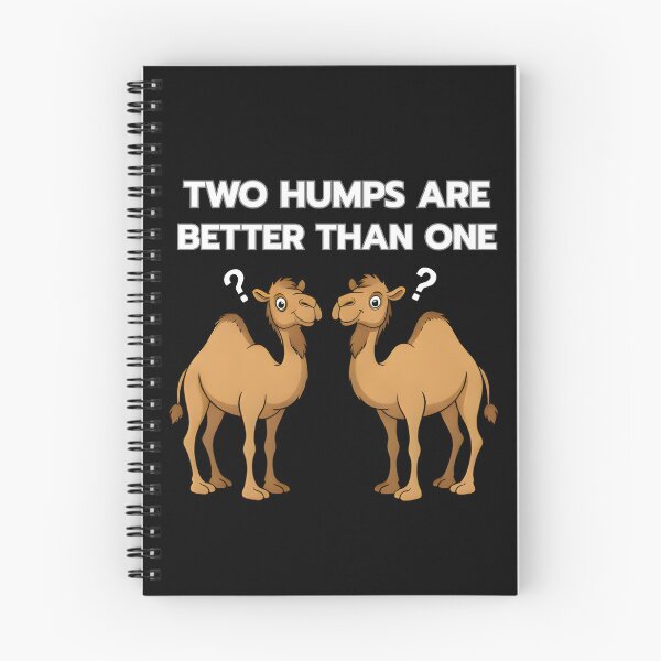 Item preview, Two Humps Are Better Than One | Funny Camel Pun Joke Design designed and sold by Sitred123.
