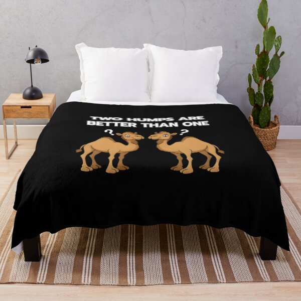 Item preview, Two Humps Are Better Than One | Funny Camel Pun Joke Design designed and sold by Sitred123.