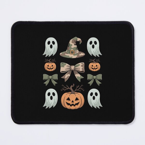 Item preview, Coquette Camo Ghost Bow Hunting Halloween Pumpkin Camouflage designed and sold by Idarmotar.
