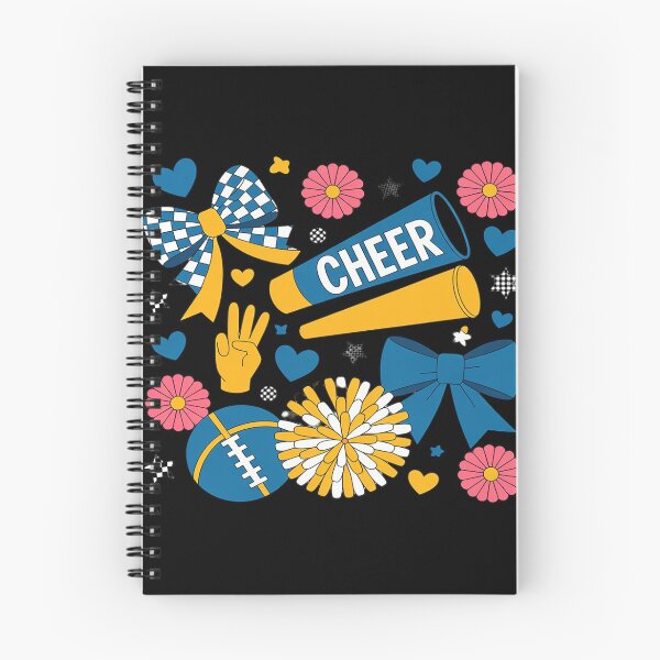 Item preview, Coquette Cheer Bow Sport Cheerleader Blue Game Day designed and sold by Idarmotar.