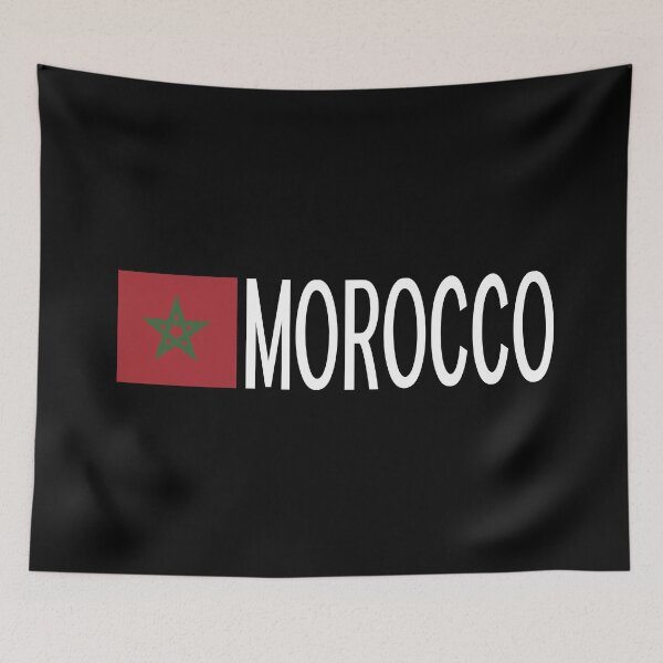 Item preview, Morocco: Moroccan Flag & Morocco designed and sold by Jared Davies.