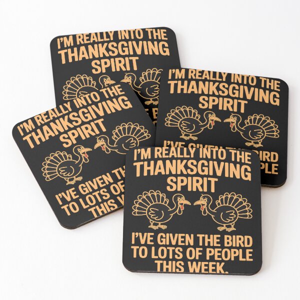 Item preview, I’m Really Into The Thanksgiving Spirit I’ve Given The Bird designed and sold by VladoZork.