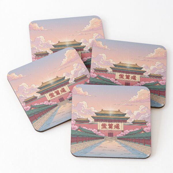 Item preview, Retro Anime The Forbidden City Travel T Shirt Design designed and sold by ANIMEX00.
