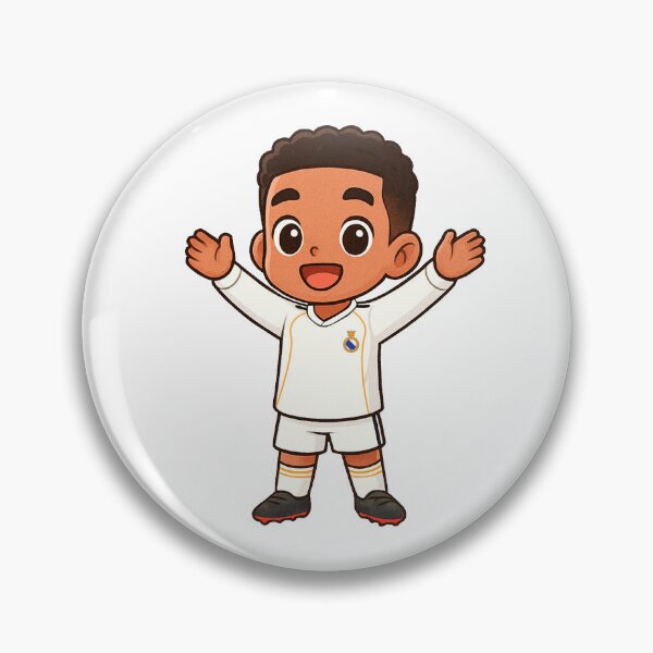 Item preview, JUDE BELLINGHAM REAL MADRID CELEBRATION | CHIBI STICKER designed and sold by LucianettiDsg.