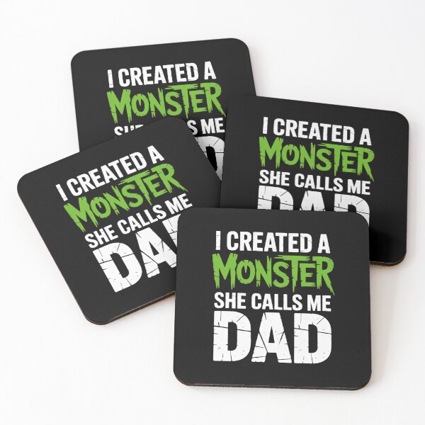 Item preview, Funny Father's Day I Created A Monster She Calls Me Dad designed and sold by DrewLeuschke.